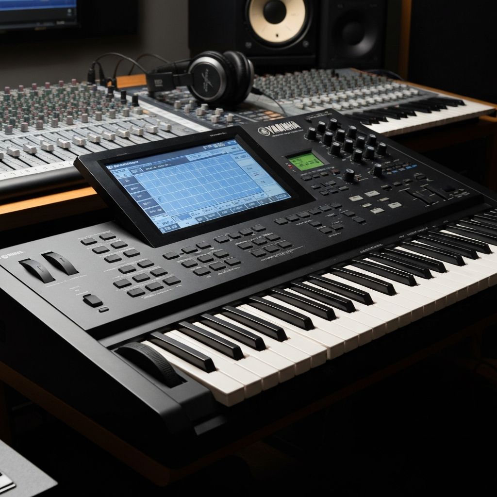 Yamaha Motif synthesizer